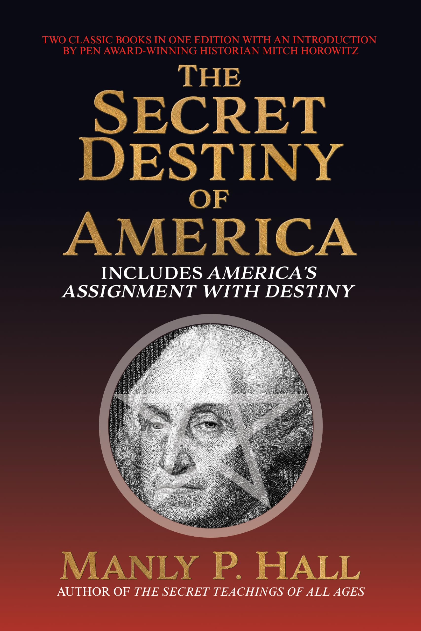 洋書 The Secret Destiny of America by Hall The Secret Destiny Of America (Illustrated): Hall, Manly